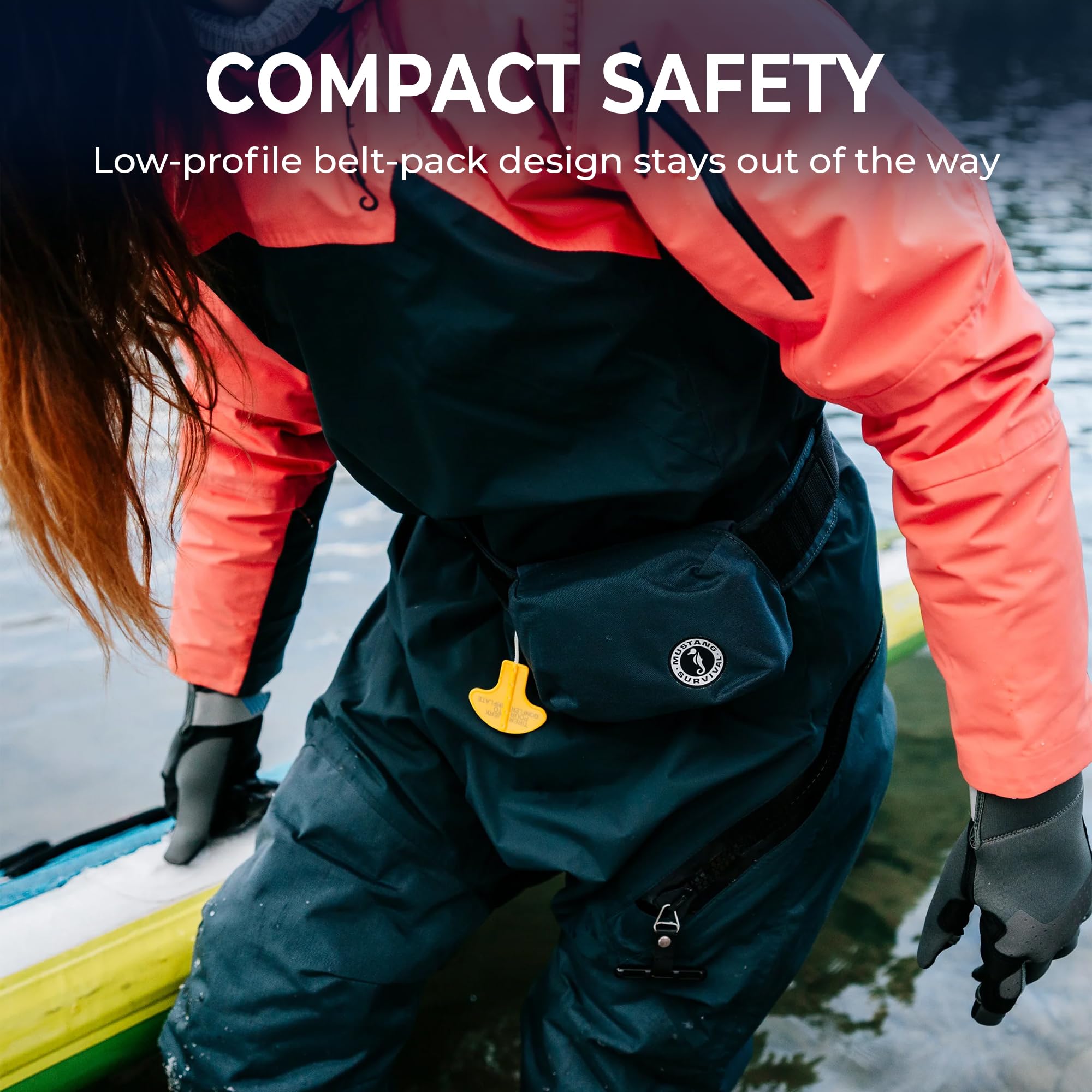 Amazon | MUSTANG SURVIVAL ミニマリストベルトパック PFD (カラー